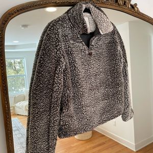 thread & supply half-zip